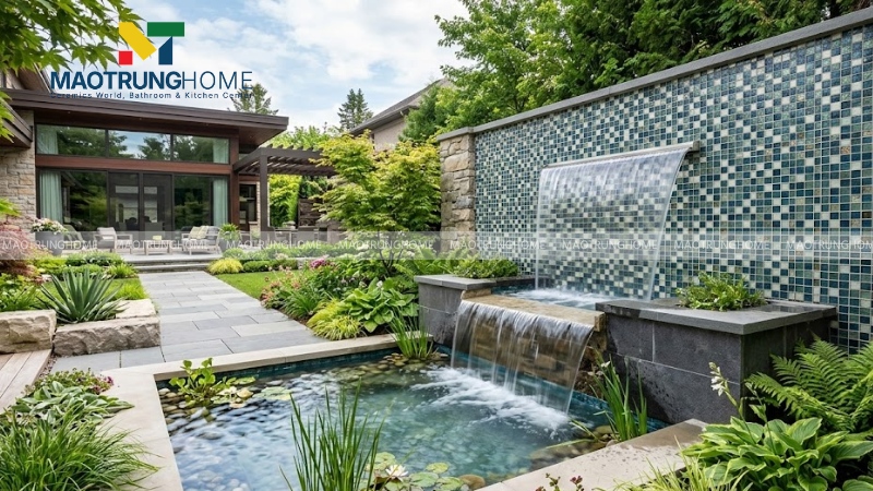 Mẫu gạch mosaic thủy tinh và gốm sứ (Mẫu 2)