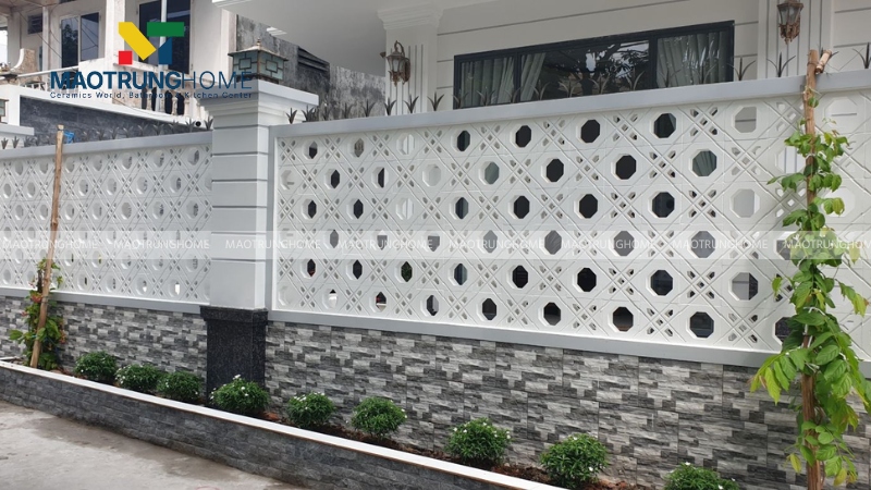 Kiến trúc sư nên chọn gạch thông gió có kích thước 190x190x65mm
