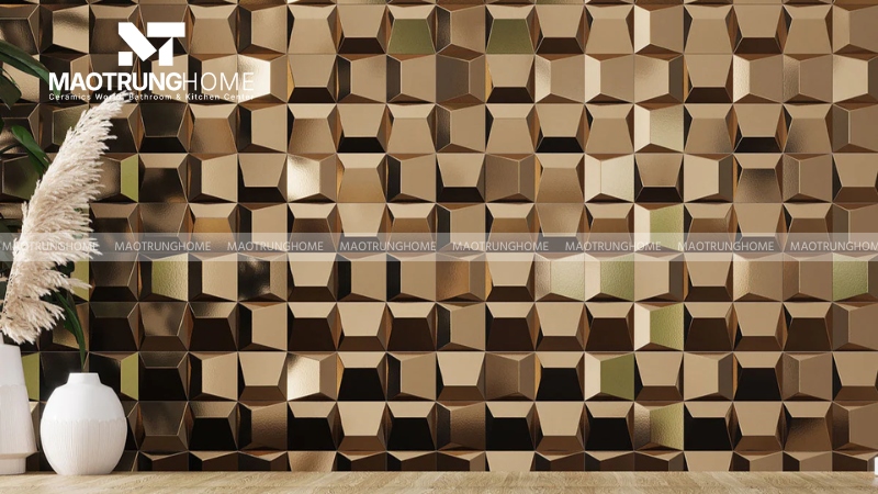 Gạch 3D và gạch vân nổi (Mẫu 3)