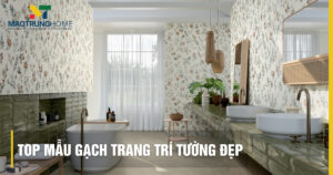 Top mẫu gạch trang trí tường đẹp dẫn đầu xu hướng 2026