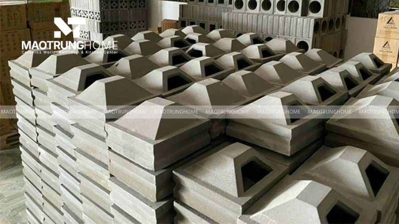 Kích thước gạch bánh ú loại lớn