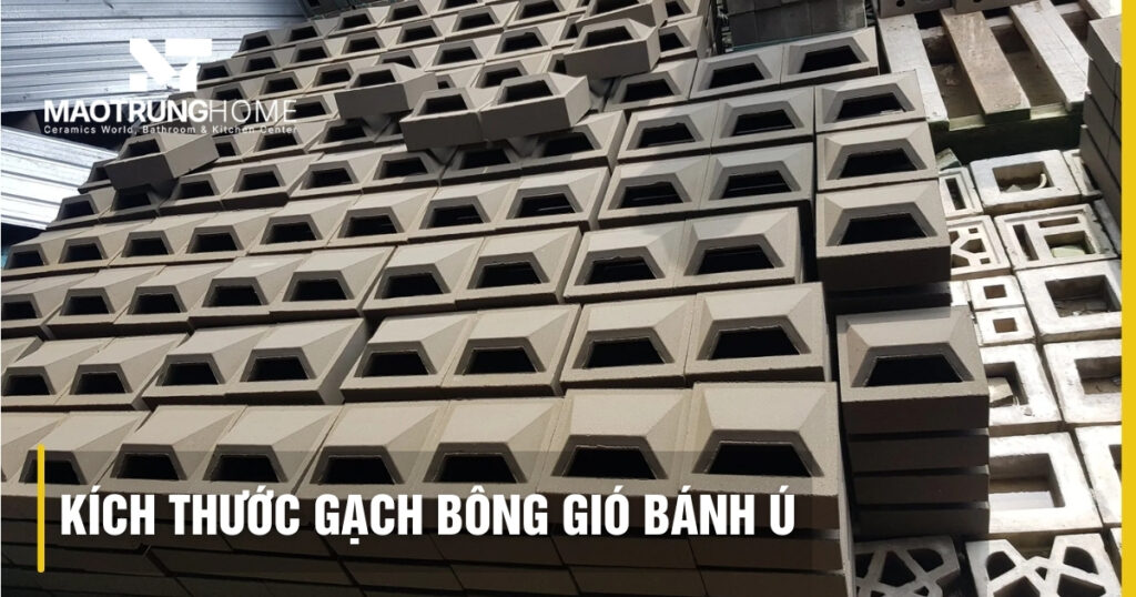 Kích thước gạch bông gió bánh ú chuẩn nhất cho mọi công trình