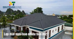 Lợp mái ngói bao nhiêu tiền
