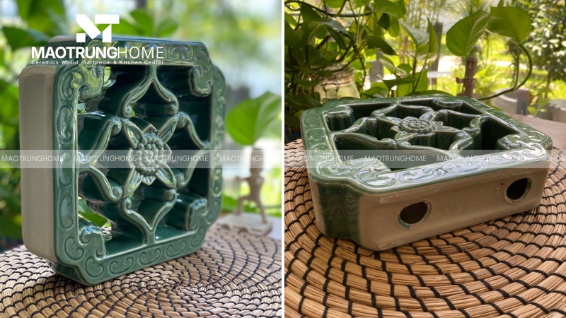 Gạch bông gió tráng men
