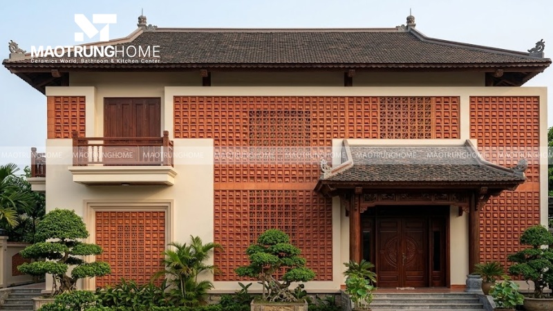 Gạch bông gió Bánh Ú (Mẫu 4)