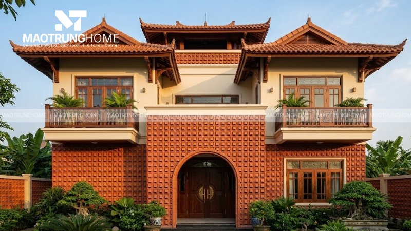 Gạch bông gió Bánh Ú (Mẫu 5)