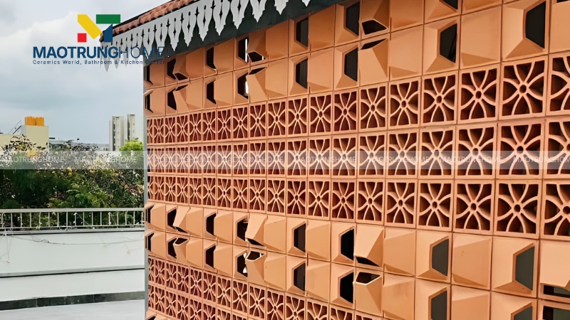 Gạch bông gió Bánh Ú (Mẫu 3)