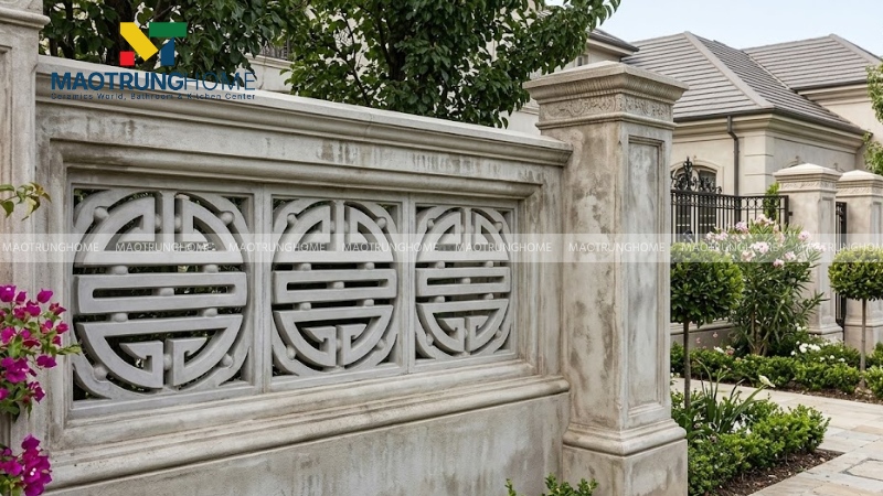 Mẫu gạch hoa gió truyền thống và cổ điển (Mẫu 7)