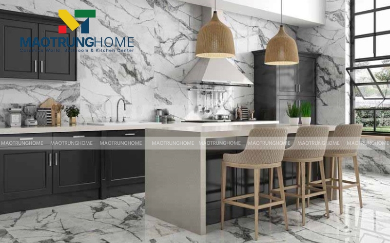 Xương Porcelain cứng chắc, độ hút nước cực thấp, hạn chế ẩm mốc