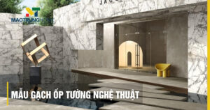 Mẫu gạch ốp tường nghệ thuật đẹp: Xu hướng mới nhất 2026
