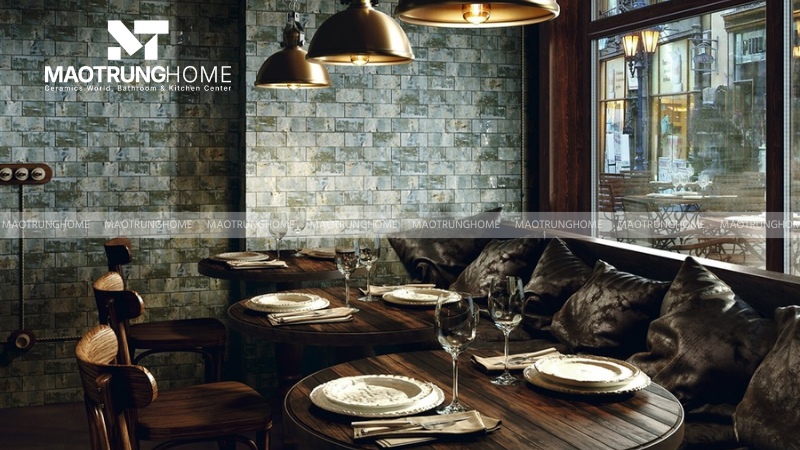 Gạch thẻ giả cổ và Rustic (Mẫu 3)