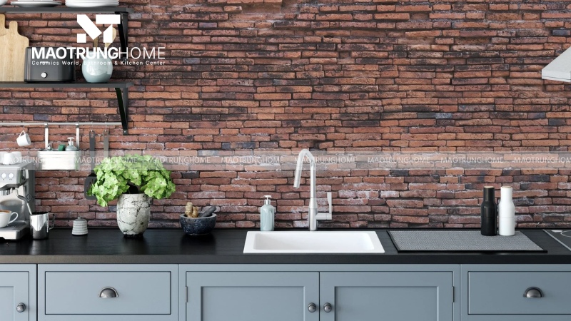 Gạch thẻ giả cổ và Rustic (Mẫu 1)
