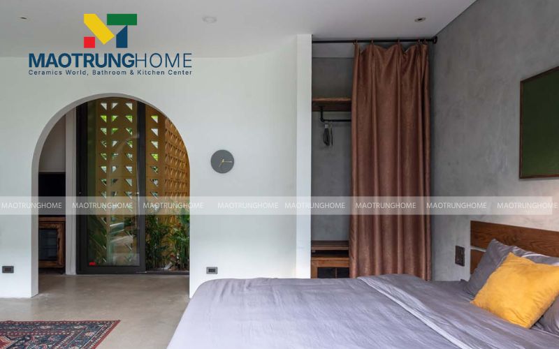 Lựa chọn gạch đất nung cho không gian nghỉ ngơi phong cách Rustic