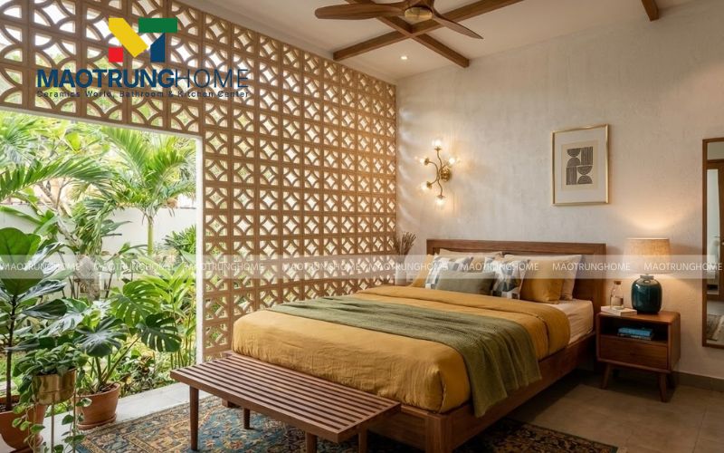 Mang lại vẻ đẹp sang trọng và sạch sẽ cho không gian nghỉ ngơi