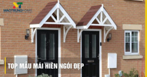 Top mẫu mái hiên ngói đẹp cho cửa sổ: Nhà phố xu hướng 2026