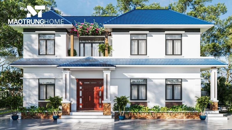 Kiến trúc rộng rãi, phù hợp gia đình đông người