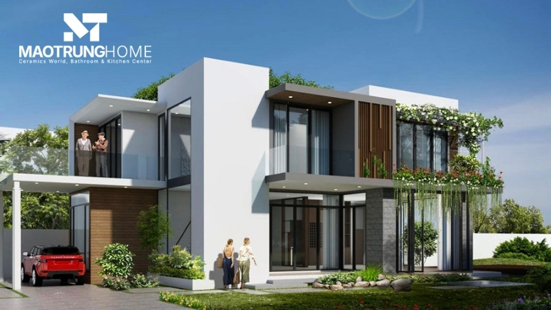 Đây là lựa chọn lý tưởng cho các lô đất rộng, cho phép bố trí thêm sân vườn