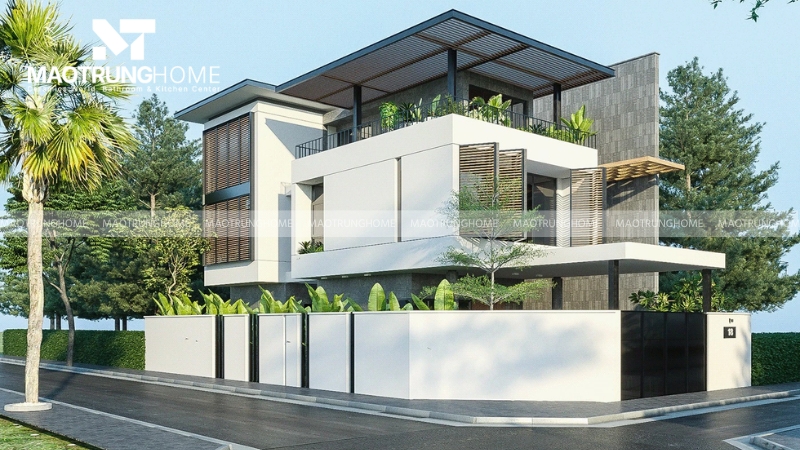 Mái bằng vẫn giữ vững vị thế tại các khu đô thị đông đúc