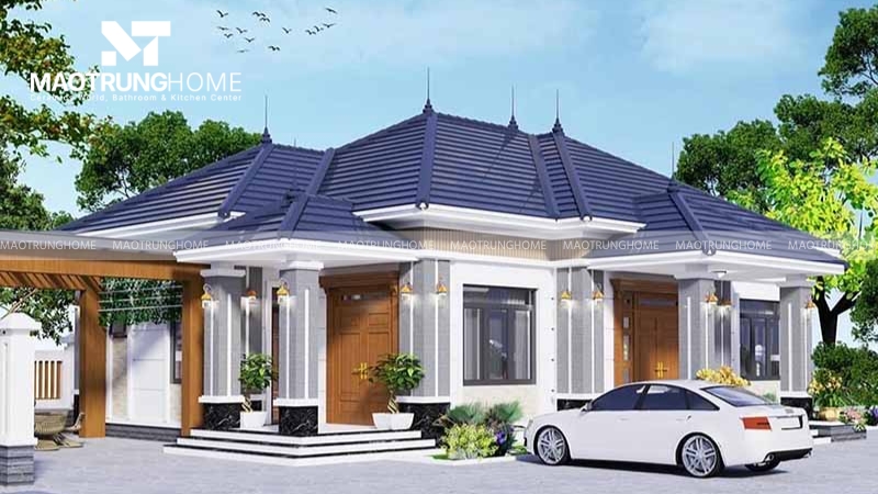 Mái ngói có ưu thế vượt trội về khả năng chống nóng