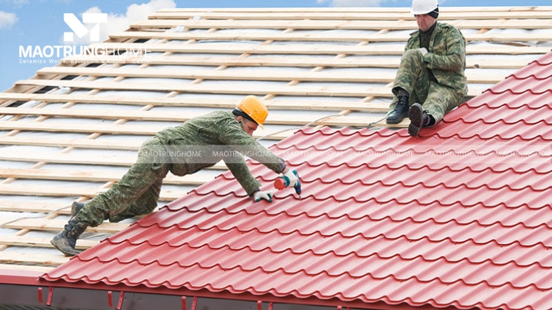 Mái tôn chất lượng tốt có tuổi thọ từ 15 đến 20 năm