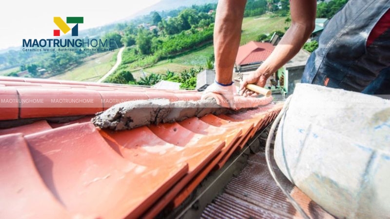 Rất khó sửa chữa nếu xảy ra hiện tượng thấm dột qua lớp bê tông