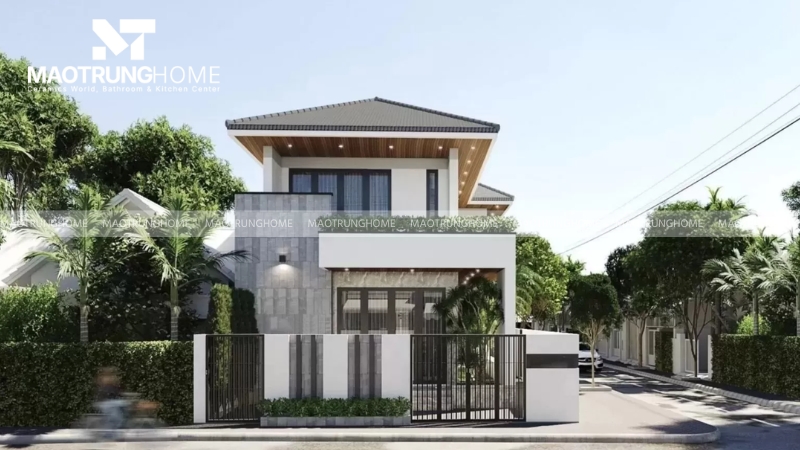 Ứng dụng tỷ lệ vàng 60 - 30 - 10 trong ngoại thất
