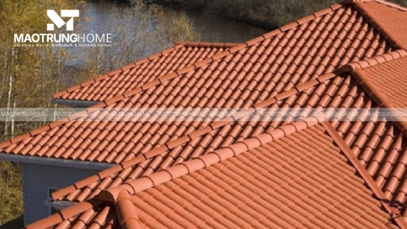 Nên chọn ngói sóng để tăng tốc độ thoát nước