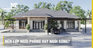 Nên lợp ngói phẳng hay ngói sóng? So sánh và kinh nghiệm 2026