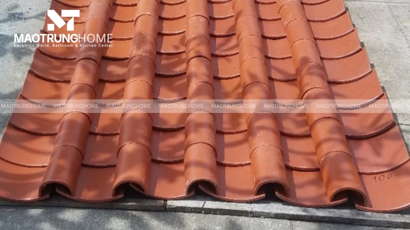 Mái ngói âm dương có khả năng điều hòa nhiệt độ hiệu quả