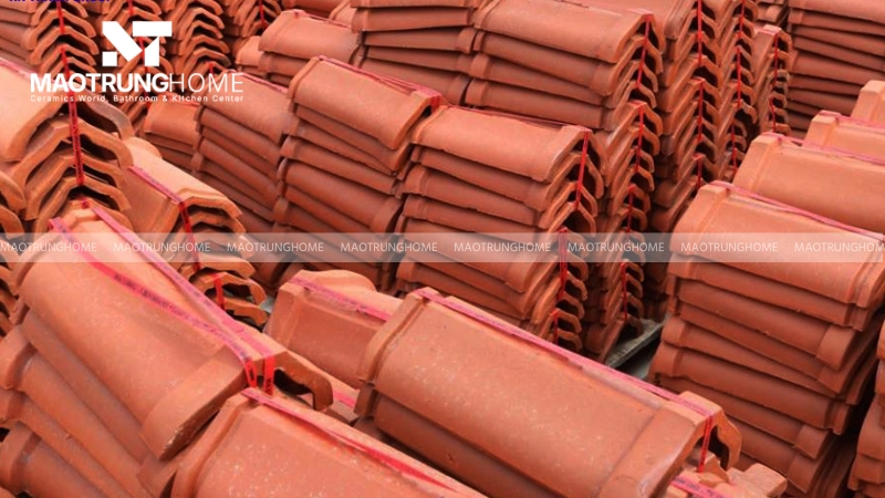 Ngói bò đất nung truyền thống