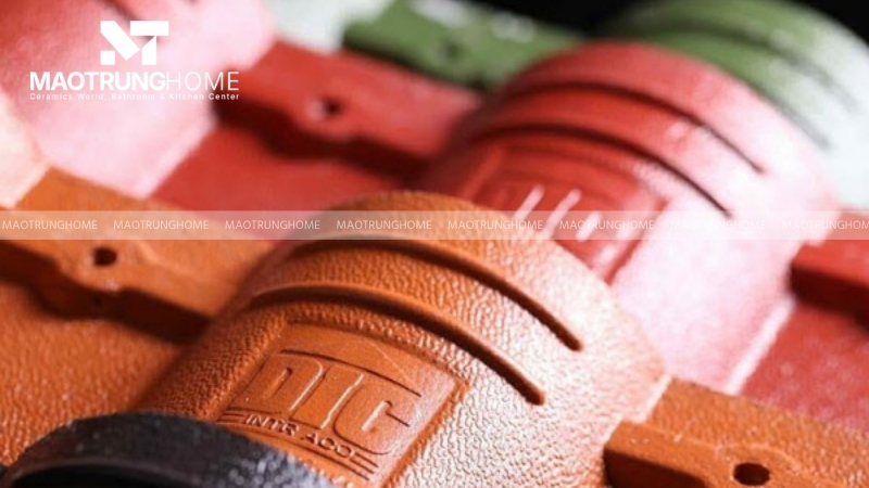 Tải trọng trên mỗi m2 nhẹ hơn ngói đất nung truyền thống
