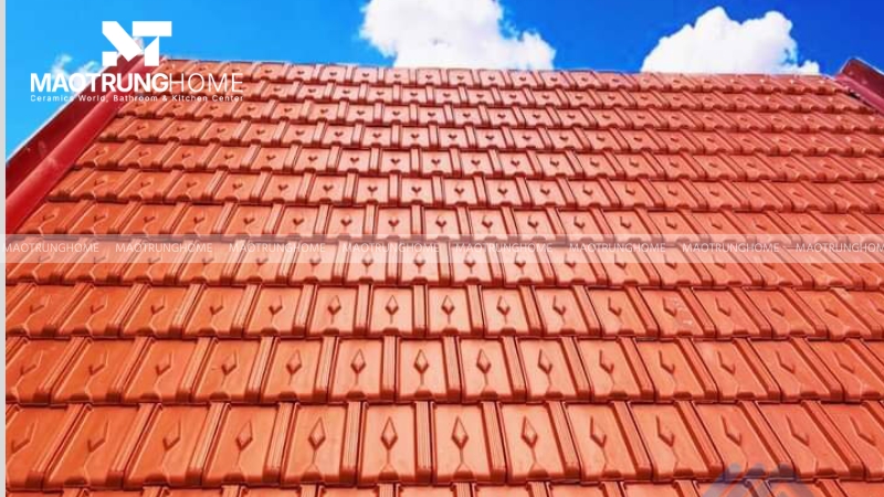 Ngói gốm Mỹ 22 viên/m2 (Dòng truyền thống)