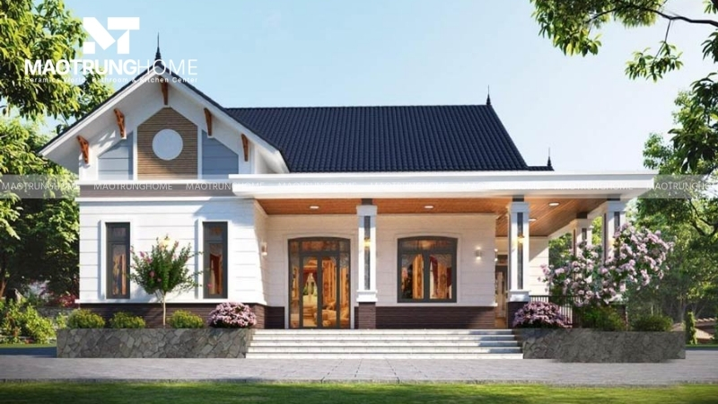 Ngói màu sở hữu nhiều đặc điểm phù hợp với nhà hiện đại