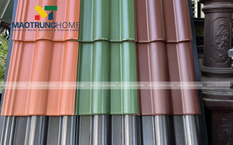 Ngói lợp mái tráng men giúp tối ưu tải trọng cho ngôi nhà