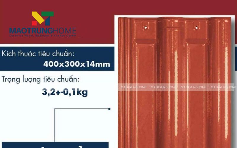 Ngói tráng men Á Mỹ