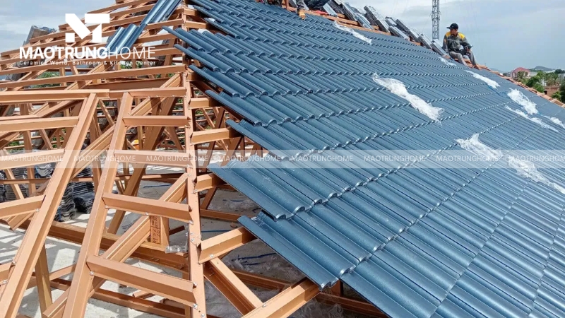 Bề mặt sơn có thể bị bám rêu mốc nếu chọn loại ngói không có lớp phủ Nano bảo vệ