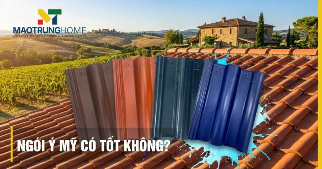Ngói Ý Mỹ có tốt không? Đánh giá chi tiết ưu nhược điểm và độ bền