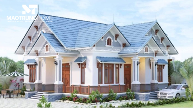 Cân nhắc sự hài hòa giữa màu ngói và cường độ ánh sáng tự nhiên