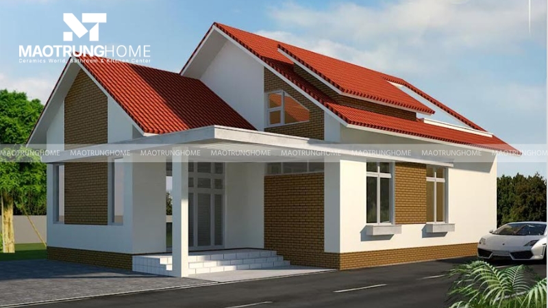 Có thể kết hợp 2 - 3 màu để tạo điểm nhấn