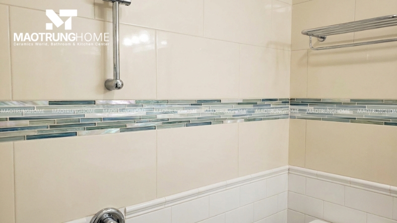 Gạch chỉ ốp tường nhà tắm và khu vực vệ sinh