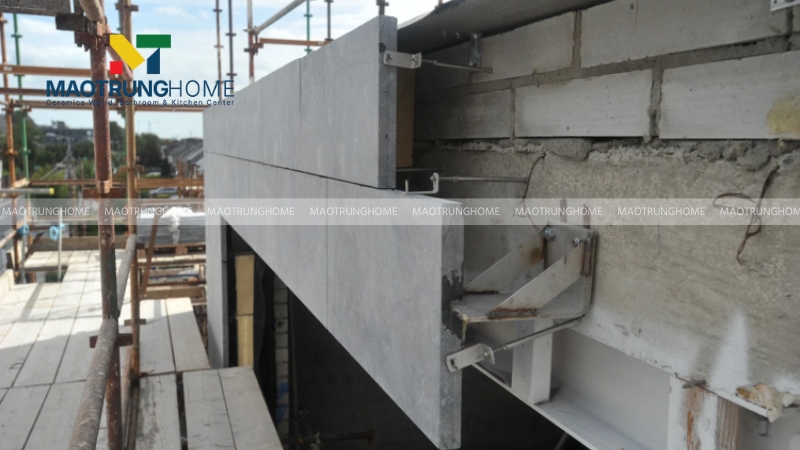 Kỹ thuật thi công để mặt tiền bền đẹp