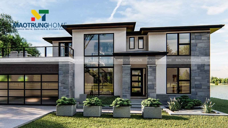 Vân đá sắc sảo, sang trọng như đá tự nhiên