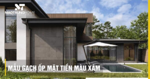 Top 50+ mẫu gạch ốp mặt tiền màu xám hiện đại dẫn đầu xu hướng
