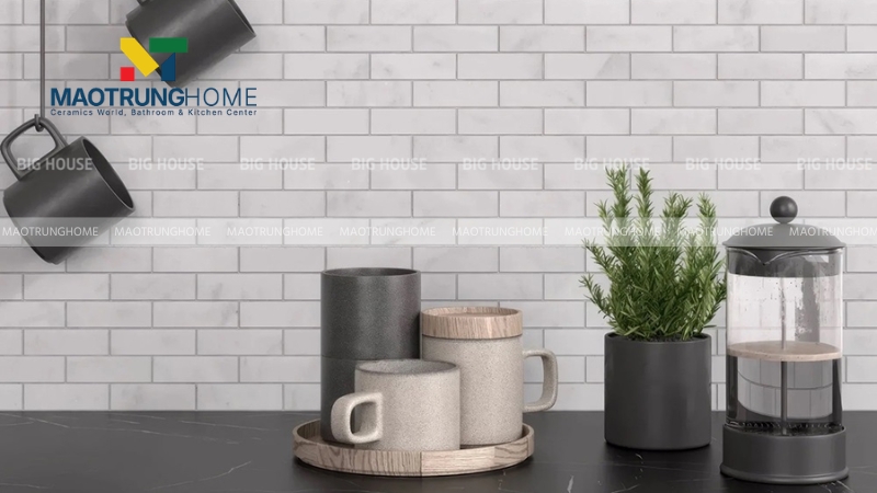 Gạch Mosaic giúp không gian bớt đơn điệu và giàu tính nghệ thuật hơn