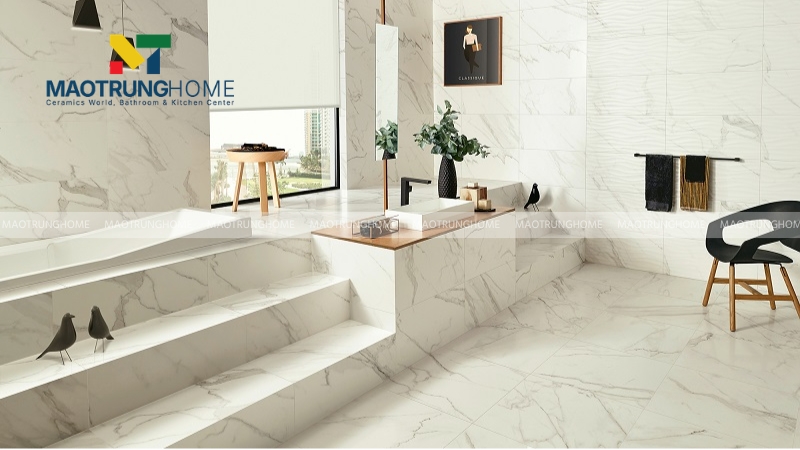 Công nghệ in kỹ thuật số cho đường vân tự nhiên, sắc nét như đá thật