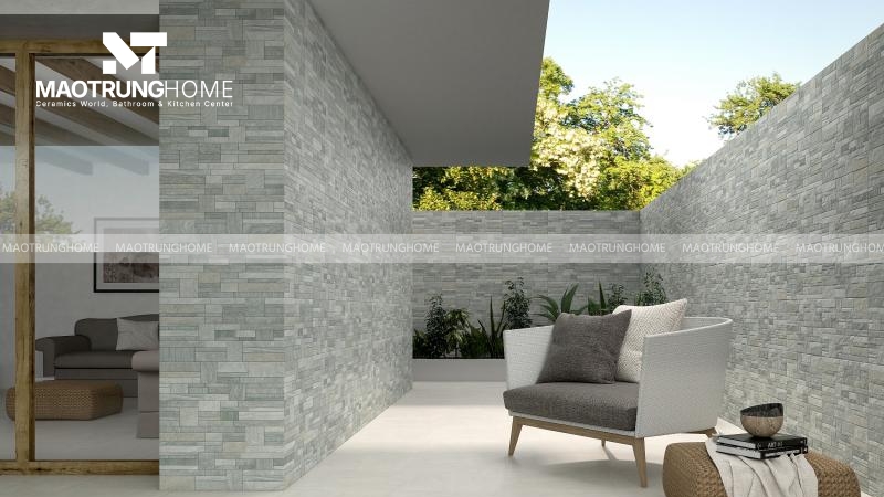 Gạch ốp tường này không bị bay màu hoặc ố vàng