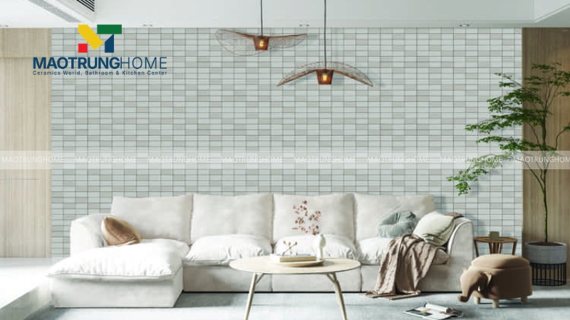 Kích thước gạch phù hợp với diện tích