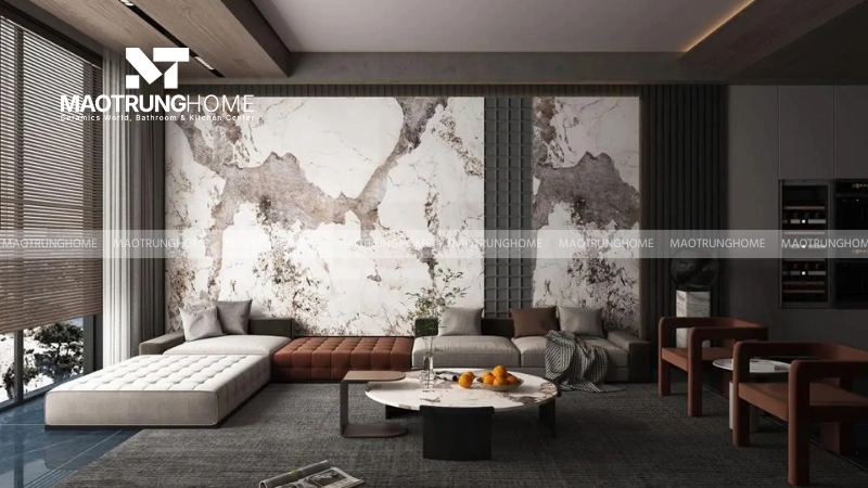Ưu tiên chất liệu gạch Porcelain