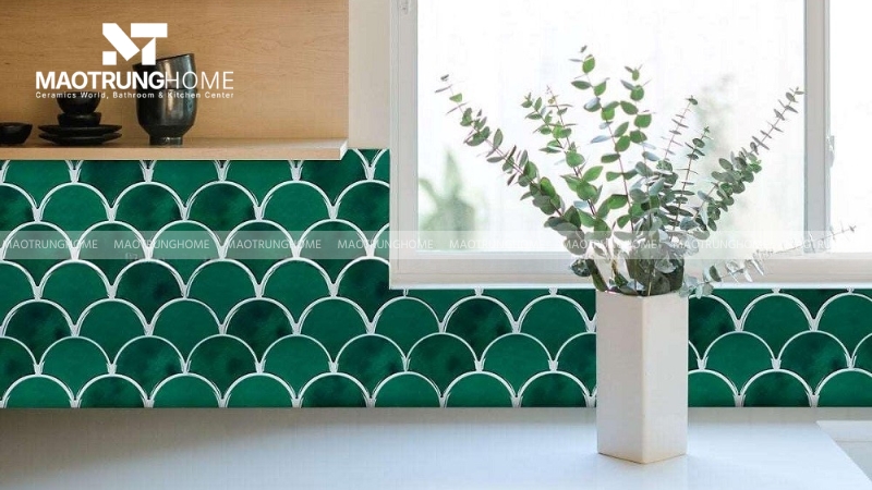 Hiệu ứng bề mặt bóng nhẹ giúp phản chiếu ánh sáng
