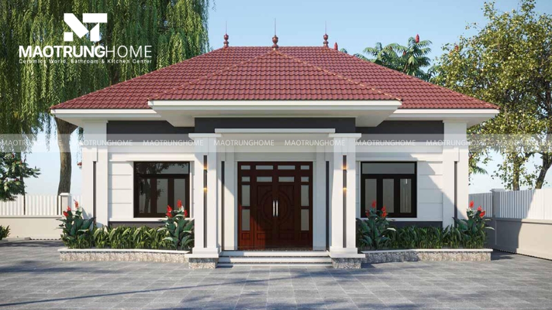 Không gian bên trong luôn sáng thoáng nhờ tận dụng tối đa ánh sáng tự nhiên